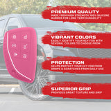 GMC 21-26 Yukon, XL, Denali & 22-26 Hummer EV & Chevy 21-26 Tahoe/Suburban 100% Silicone Rubber Key Fob Cover Premium Quality - Multiple Colors