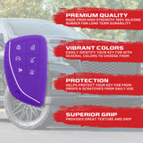 GMC 21-26 Yukon, XL, Denali & 22-26 Hummer EV & Chevy 21-26 Tahoe/Suburban 100% Silicone Rubber Key Fob Cover Premium Quality - Multiple Colors