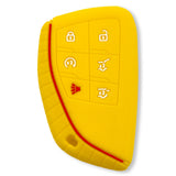 GMC 21-26 Yukon, XL, Denali & 22-26 Hummer EV & Chevy 21-26 Tahoe/Suburban 100% Silicone Rubber Key Fob Cover Premium Quality - Multiple Colors