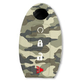 Nissan 16-26 Titan & Frontier 1-Piece 100% Silicone Rubber 3-Button & 4-Button Key Fob Cover - Multiple Colors