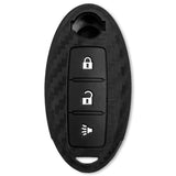 Nissan 16-26 Titan & Frontier 1-Piece 100% Silicone Rubber 3-Button & 4-Button Key Fob Cover - Multiple Colors