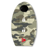 Nissan 16-26 Titan & Frontier 1-Piece 100% Silicone Rubber 3-Button & 4-Button Key Fob Cover - Multiple Colors
