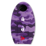 Nissan 16-26 Titan & Frontier 1-Piece 100% Silicone Rubber 3-Button & 4-Button Key Fob Cover - Multiple Colors