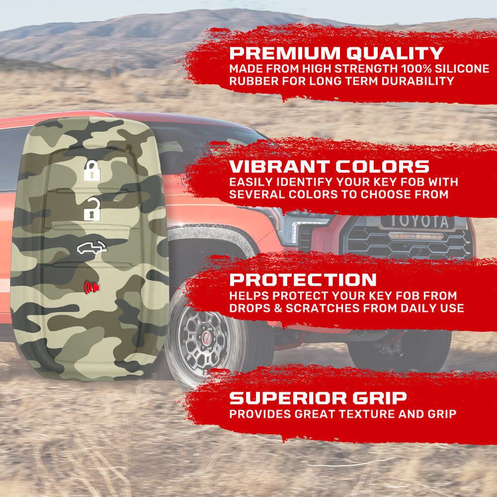 Toyota 21-26 Tundra & Tacoma 1-Piece 100% Silicone Rubber Key Fob Cover - Multiple Colors RECON Toyota 21-26 Tundra & Tacoma 1-Piece 100% Silicone Rubber Key Fob Cover - Multiple Colors Toyota 21-26 Tundra & Tacoma 1-Piece 100% Silicone Rubber Key Fob Cover - Multiple Colors Toyota 21-26 Tundra & Tacoma 1-Piece 100% Silicone Rubber Key Fob Cover - Multiple Colors Toyota 21-26 Tundra & Tacoma 1-Piece 100% Silicone Rubber Key Fob Cover - Multiple Colors