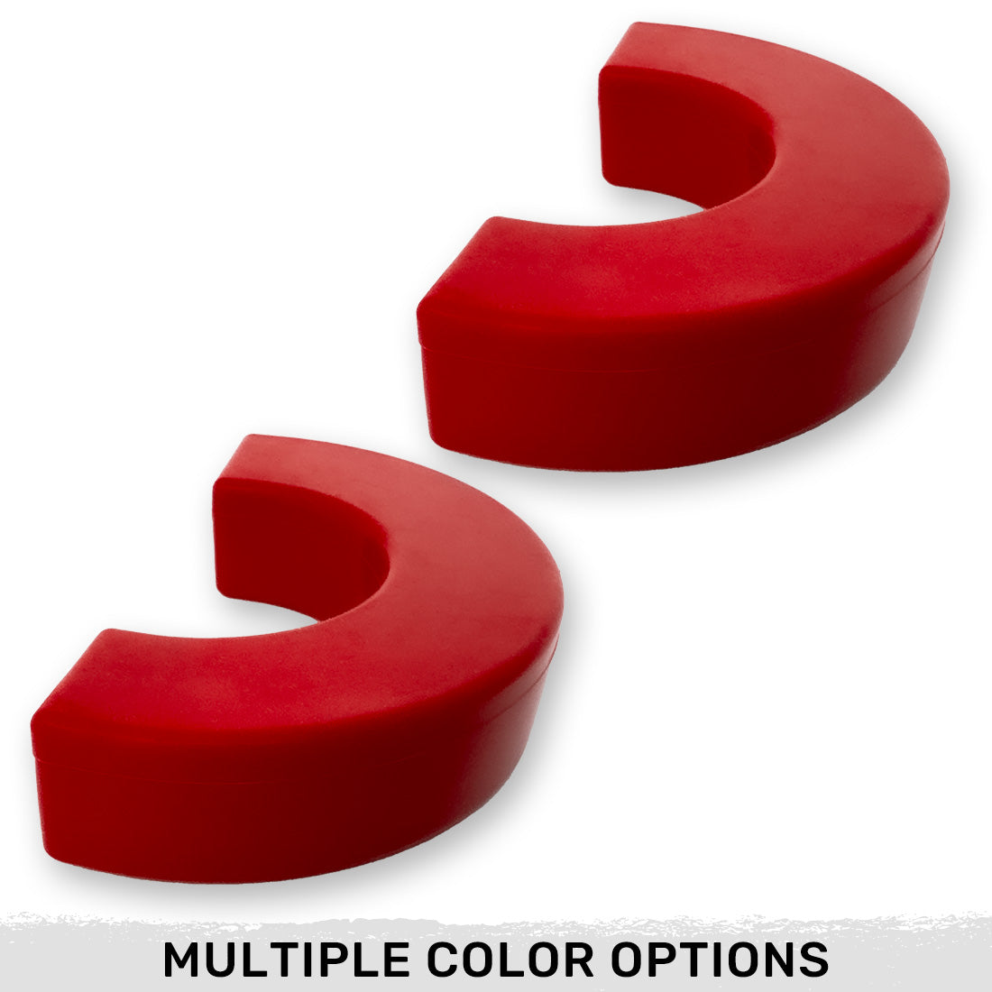 Chevy 20-26 Silverado 1500 Tow Hook Covers 2-Piece Set of Silicone Covers Standard & LED Options - Multiple Colors