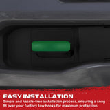 Chevy 20-26 Silverado 2500/3500 Tow Hook Covers 2-Piece Set of Silicone Covers Standard & LED Options - Multiple Colors