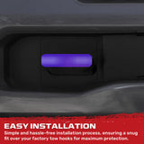 Chevy 20-26 Silverado 2500/3500 Tow Hook Covers 2-Piece Set of Silicone Covers Standard & LED Options - Multiple Colors