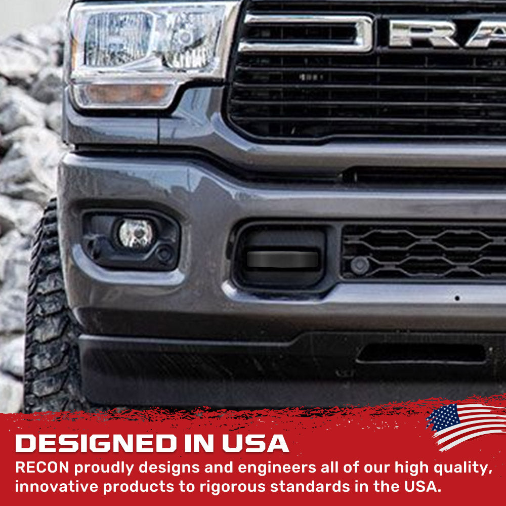 Dodge 19-26 RAM 1500 Tow Hook Covers 2-Piece Set of Silicone Covers Standard & LED Options - Multiple Colors