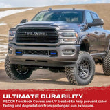 Dodge 21-26 RAM 2500/3500 Tow Hook Covers 2-Piece Set of Silicone Covers Standard & LED Options - Multiple Colors