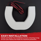 Dodge 21-26 RAM 2500/3500 Tow Hook Covers 2-Piece Set of Silicone Covers Standard & LED Options - Multiple Colors