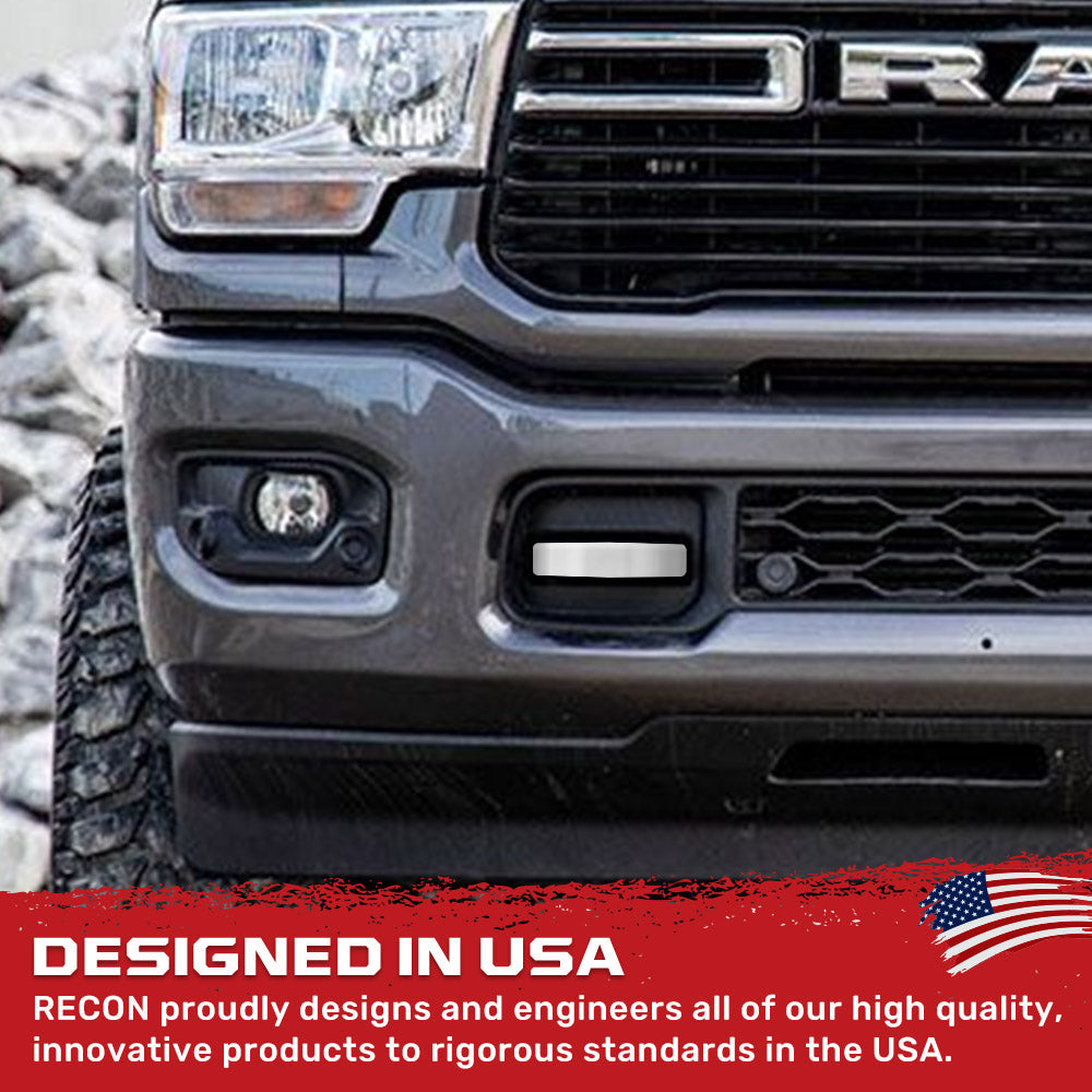 Dodge 19-26 RAM 1500 Tow Hook Covers 2-Piece Set of Silicone Covers Standard & LED Options - Multiple Colors