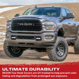 Dodge 19-26 RAM 1500 Tow Hook Covers 2-Piece Set of Silicone Covers Standard & LED Options - Multiple Colors