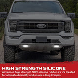 Ford 15-26 F150 & Raptor Tow Hook Covers 2-Piece Set of Silicone Covers Standard & LED Options - Multiple Colors