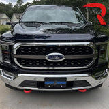 Ford 15-26 F150 & Raptor Tow Hook Covers 2-Piece Set of Silicone Covers Standard & LED Options - Multiple Colors