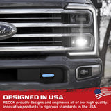 Ford 17-26 Super Duty Tow Hook Covers 2-Piece Set of Silicone Covers Standard & LED Options - Multiple Colors