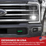 Ford 17-26 Super Duty Tow Hook Covers 2-Piece Set of Silicone Covers Standard & LED Options - Multiple Colors