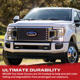 Ford 17-26 Super Duty Tow Hook Covers 2-Piece Set of Silicone Covers Standard & LED Options - Multiple Colors