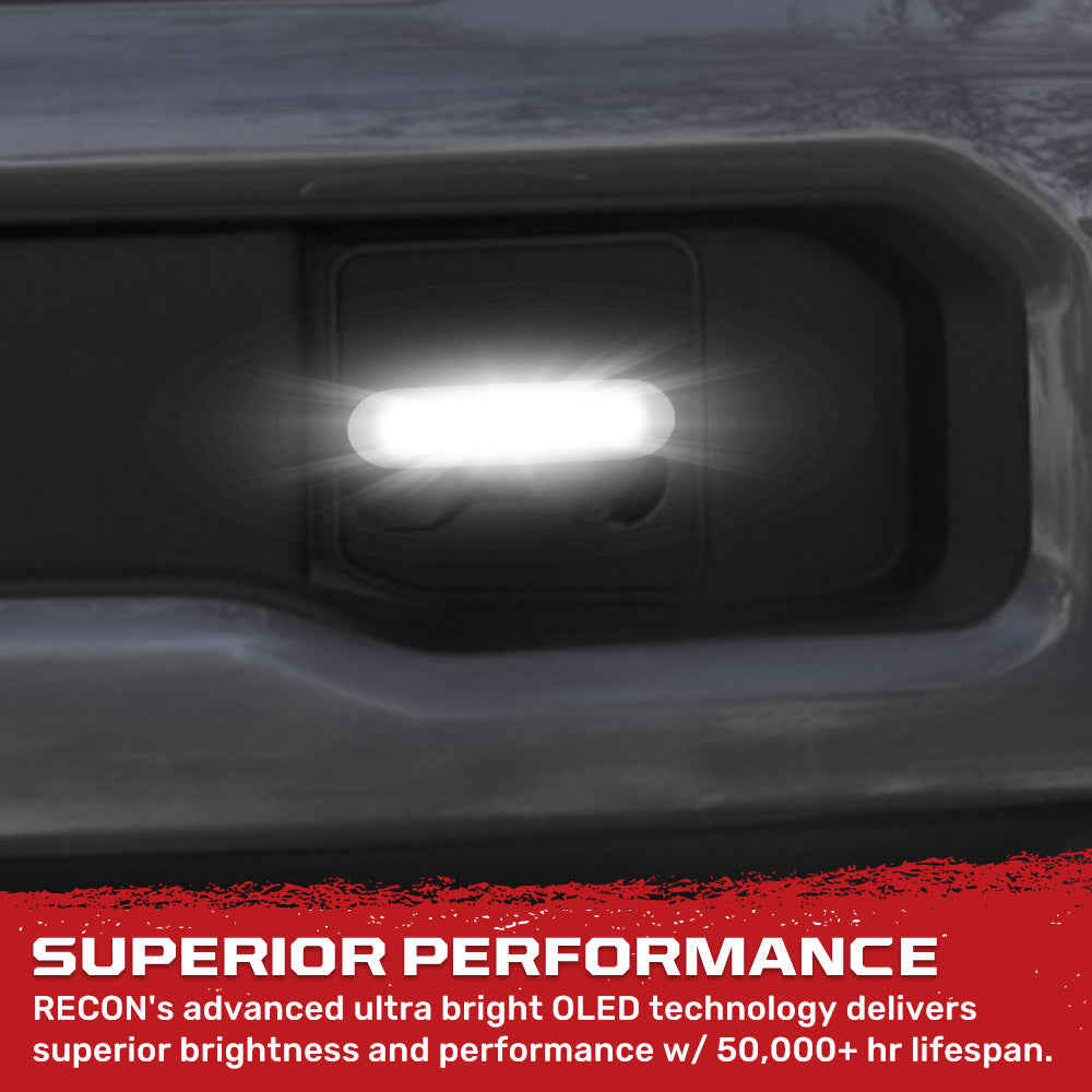 Ford 17-26 Super Duty Tow Hook Covers 2-Piece Set of Silicone Covers Standard & LED Options - Multiple Colors