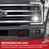 Ford 17-26 Super Duty Tow Hook Covers 2-Piece Set of Silicone Covers Standard & LED Options - Multiple Colors