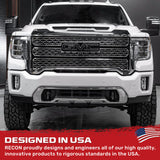 Chevy 20-26 Silverado 2500/3500 Tow Hook Covers 2-Piece Set of Silicone Covers Standard & LED Options - Multiple Colors