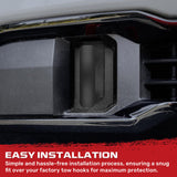 GMC 20-26 Sierra 2500/3500 Tow Hook Covers 2-Piece Set of Silicone Covers Standard & LED Options - Multiple Colors