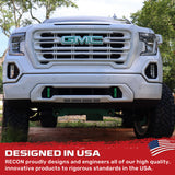 GMC 20-26 Sierra 2500/3500 Tow Hook Covers 2-Piece Set of Silicone Covers Standard & LED Options - Multiple Colors