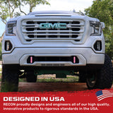 GMC 20-26 Sierra 2500/3500 Tow Hook Covers 2-Piece Set of Silicone Covers Standard & LED Options - Multiple Colors