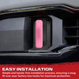 GMC 20-26 Sierra 2500/3500 Tow Hook Covers 2-Piece Set of Silicone Covers Standard & LED Options - Multiple Colors