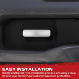 Chevy 20-26 Silverado 2500/3500 Tow Hook Covers 2-Piece Set of Silicone Covers Standard & LED Options - Multiple Colors