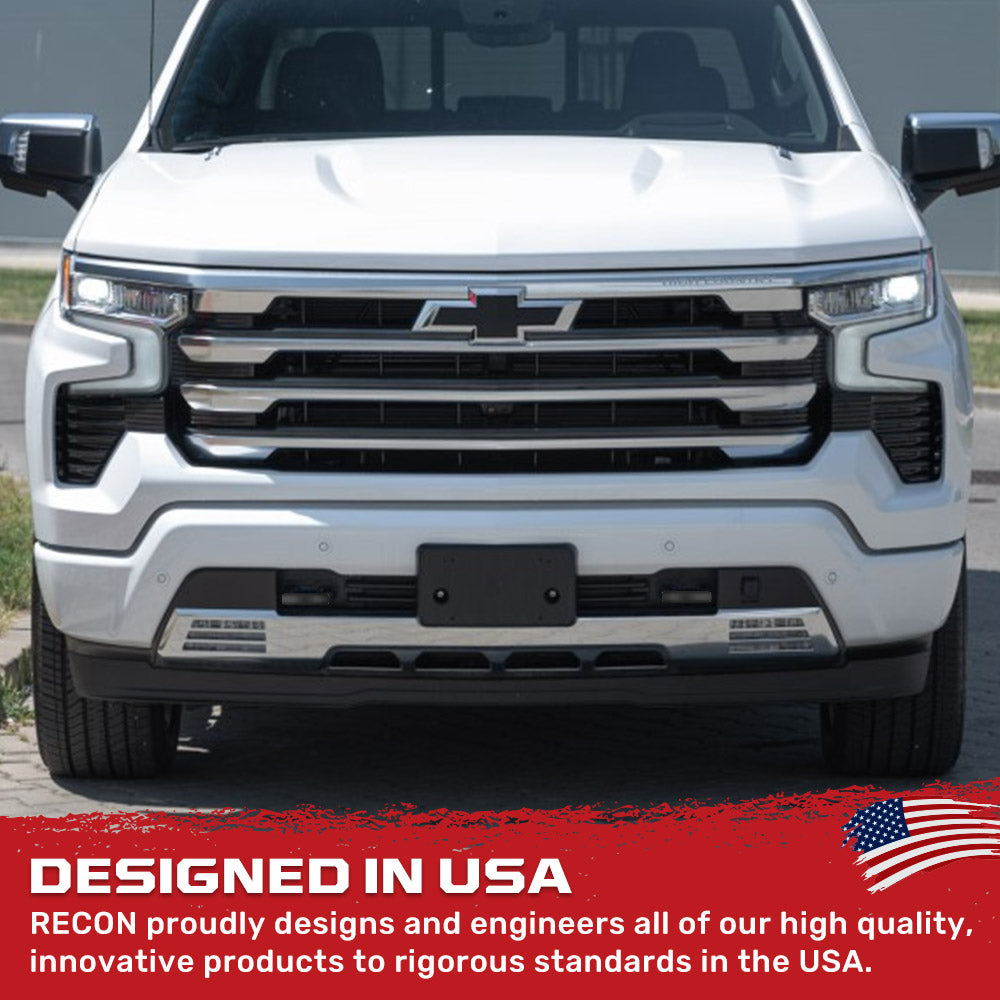 Chevy 20-26 Silverado 1500 Tow Hook Covers 2-Piece Set of Silicone Covers Standard & LED Options - Multiple Colors