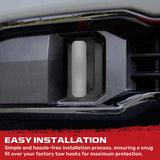 GMC 20-26 Sierra 1500 Tow Hook Covers 2-Piece Set of Silicone Covers Standard & LED Options - Multiple Colors