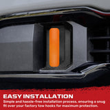 GMC 20-26 Sierra 1500 Tow Hook Covers 2-Piece Set of Silicone Covers Standard & LED Options - Multiple Colors