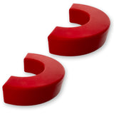 Chevy 20-26 Silverado 1500 Tow Hook Covers 2-Piece Set of Silicone Covers Standard & LED Options - Multiple Colors