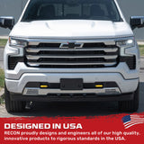 Chevy 20-26 Silverado 1500 Tow Hook Covers 2-Piece Set of Silicone Covers Standard & LED Options - Multiple Colors