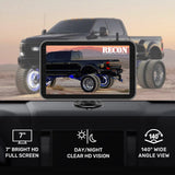 Universal Wireless Backup Camera & 7" 720P HD Monitor Kit Wide Angle View - For Trucks, Cars, RVs & More