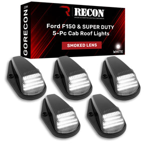Ford Super Duty 88-98 & Ford F-150 84-96 5pc Cab Light Set LED Smoked Lens with White LEDs RECON Ford Super Duty 88-98 & Ford F-150 84-96 5pc Cab Light Set LED Smoked Lens with White LEDs Ford Super Duty 88-98 & Ford F-150 84-96 5pc Cab Light Set LED Smoked Lens with White LEDs Ford Super Duty 88-98 & Ford F-150 84-96 5pc Cab Light Set LED Smoked Lens with White LEDs Ford Super Duty 88-98 & Ford F-150 84-96 5pc Cab Light Set LED Smoked Lens with White LEDs