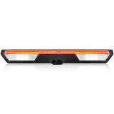 GMC Sierra & Chevy Silverado 20-26 2500 & 3500 (Fits Both Single Wheel & Dually 4th GEN) - ULTRA HIGH POWER Red LED 3rd Brake Light w/ CREE XML White LED Cargo Lights (Replaces LED 3rd Brake Light with 2 Cargo Bed Cameras - Clear Lens