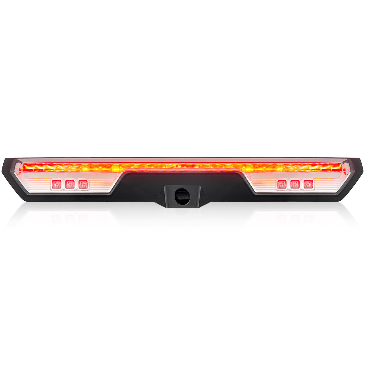 GMC Sierra & Chevy Silverado 1500 19-26 3rd Brake Light Kit in Clear (For Cargo Bed Camera Models Only)