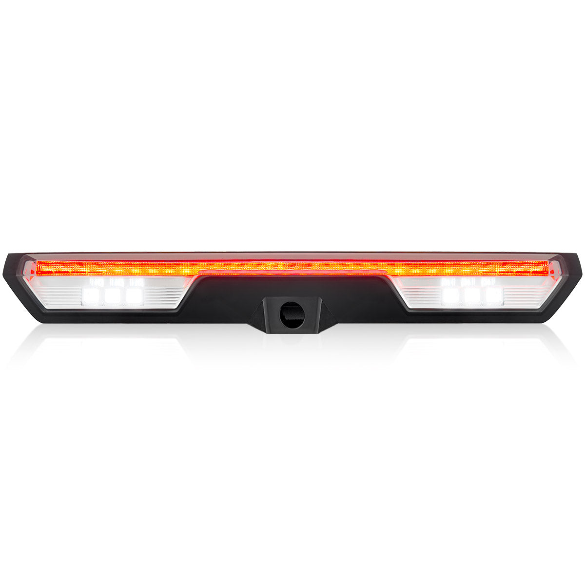 GMC Sierra & Chevy Silverado 1500 19-26 3rd Brake Light Kit in Clear (For Cargo Bed Camera Models Only)
