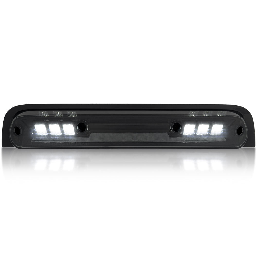 Dodge 19-26 RAM 1500 Red LED 3rd Brake Light Kit with White LED Cargo Lights and Smoked Lens