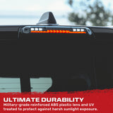 Dodge 19-26 RAM 1500 Red LED 3rd Brake Light Kit with White LED Cargo Lights and Smoked Lens