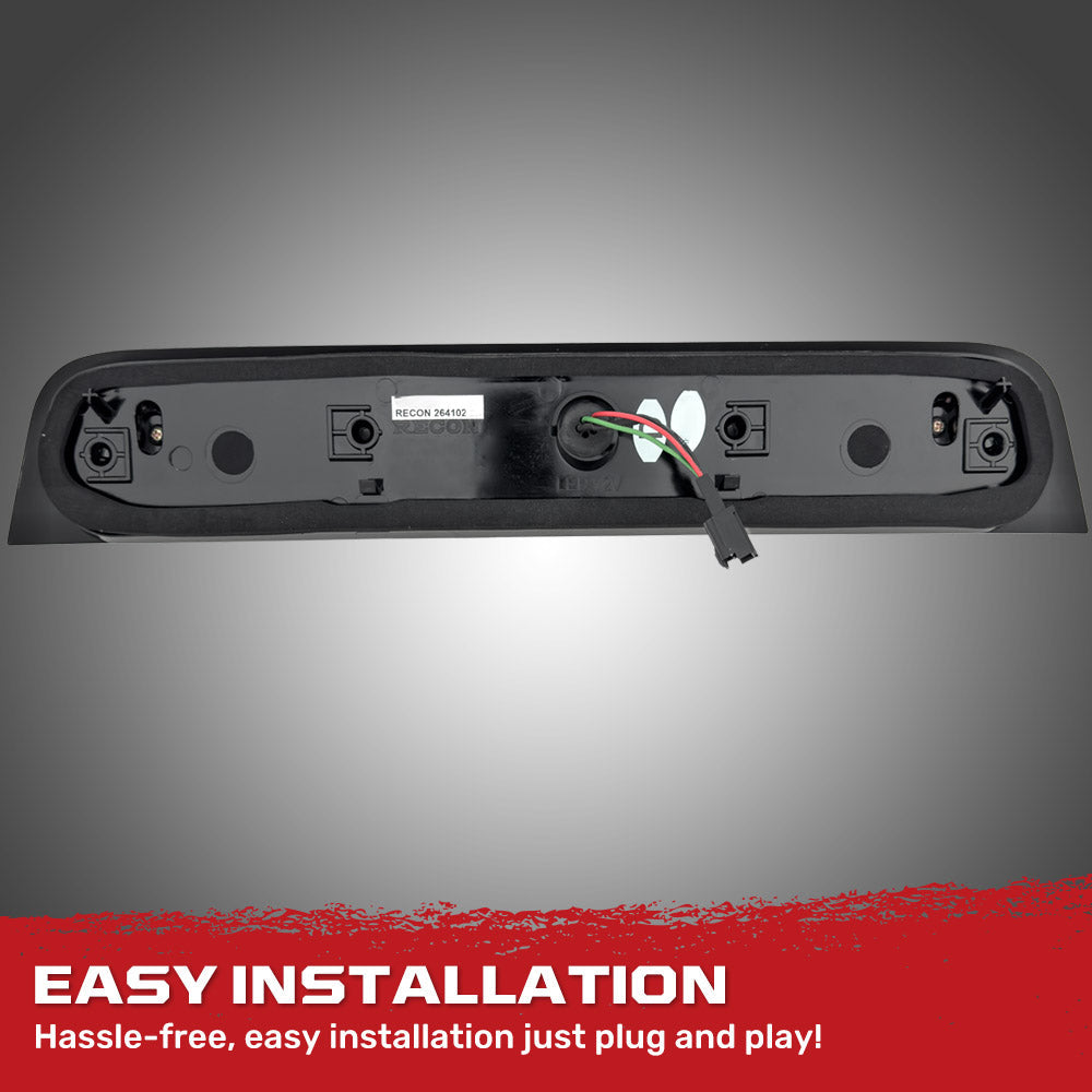 Dodge 19-26 RAM 1500 Red LED 3rd Brake Light Kit with White LED Cargo Lights and Clear Lens RECON Dodge 19-26 RAM 1500 Red LED 3rd Brake Light Kit with White LED Cargo Lights and Clear Lens Dodge 19-26 RAM 1500 Red LED 3rd Brake Light Kit with White LED Cargo Lights and Clear Lens Dodge 19-26 RAM 1500 Red LED 3rd Brake Light Kit with White LED Cargo Lights and Clear Lens Dodge 19-26 RAM 1500 Red LED 3rd Brake Light Kit with White LED Cargo Lights and Clear Lens