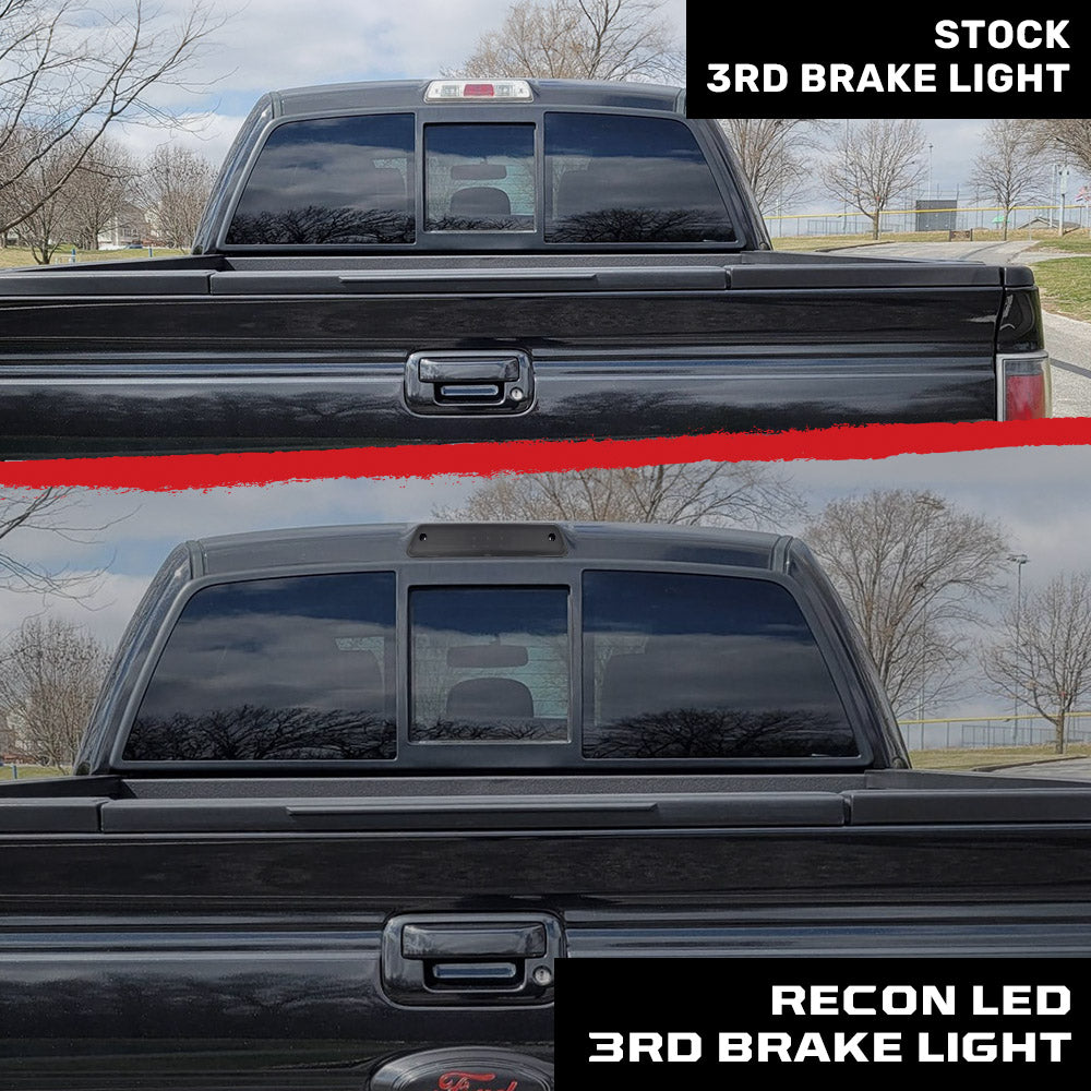 Ford F150 09-14 3rd Brake Light Kit LED Cargo Lights in Smoked