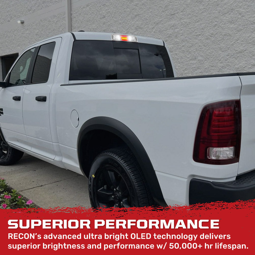 Dodge RAM 1500 09-25 Classic Body Style Ultra High Power LED 3rd Brake Light Kit CREE XML LED in Clear