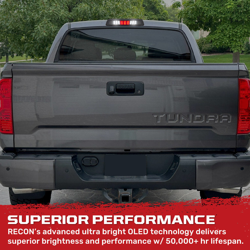 Toyota Tundra 07-21 3rd Brake Light Kit LED Cargo Lights - Smoked Lens