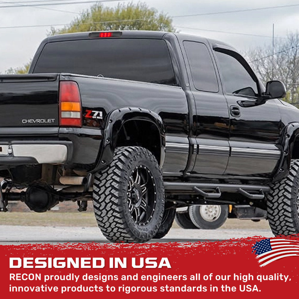 GMC Sierra & Chevy Silverado 99-06 3rd Brake Light Kit LED in Smoked