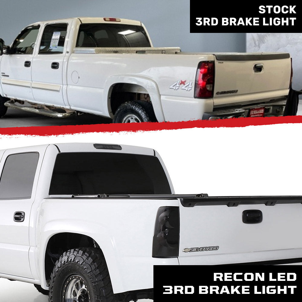 GMC Sierra & Chevy Silverado 99-06 3rd Brake Light Kit LED in Smoked