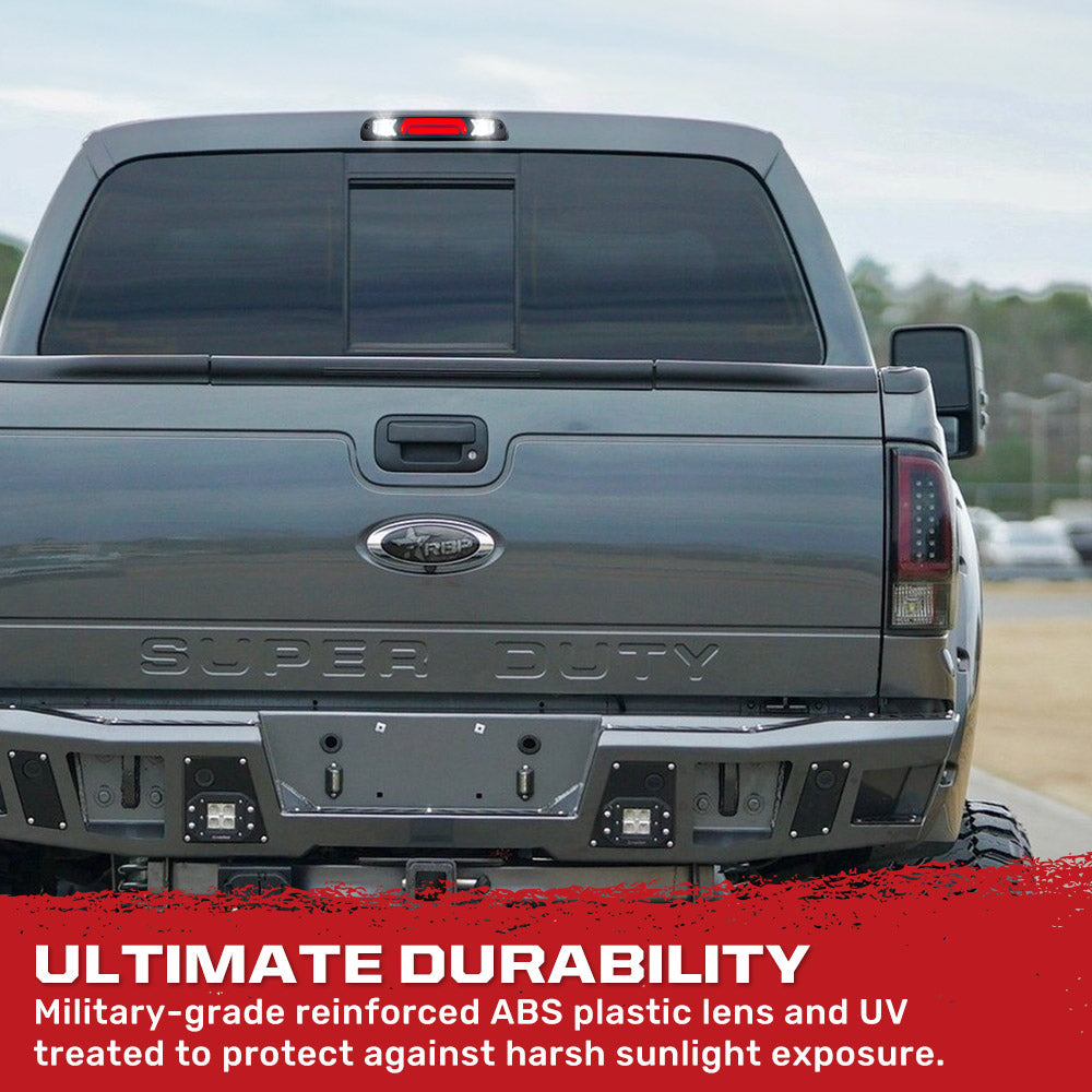 Ford Super Duty 99-16 3rd Brake Light with Ultra High Power Scanning CREE XML LEDs with Smoked Lens RECON Ford Super Duty 99-16 3rd Brake Light with Ultra High Power Scanning CREE XML LEDs with Smoked Lens Ford Super Duty 99-16 3rd Brake Light with Ultra High Power Scanning CREE XML LEDs with Smoked Lens Ford Super Duty 99-16 3rd Brake Light with Ultra High Power Scanning CREE XML LEDs with Smoked Lens Ford Super Duty 99-16 3rd Brake Light with Ultra High Power Scanning CREE XML LEDs with Smoked Lens