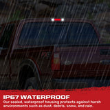 Ford Super Duty 99-16 3rd Brake Light with Ultra High Power CREE XML LEDs with Smoked Lens