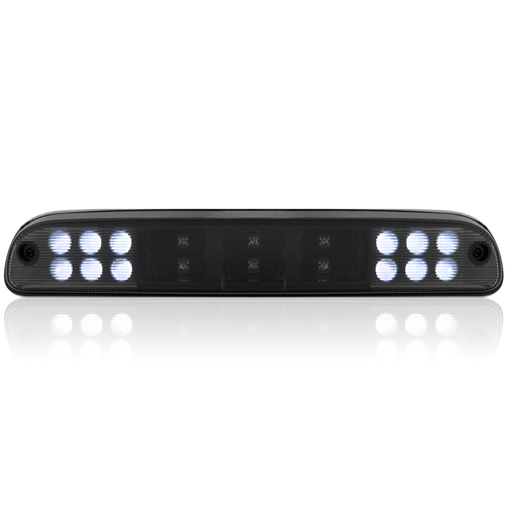 Ford Super Duty 99-16 F250 F350 F450 F550 Ultra Bright LED 3rd Brake Light Kit - Smoked Lens